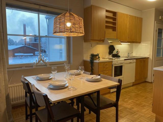 Apartment Kustaava With Sauna Rovaniemi Kültér fotó